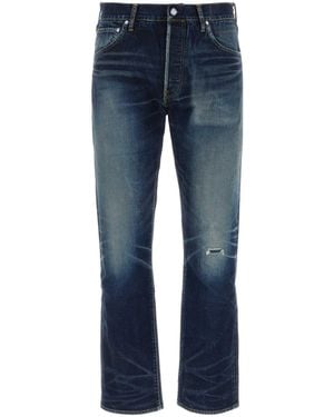 Visvim Dark Denim Jeans - Blue