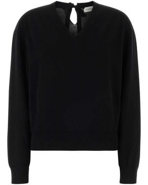Lanvin Wool Blend Sweater - Black