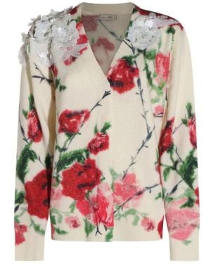 Blumarine Neutrals Knitwear - Natural