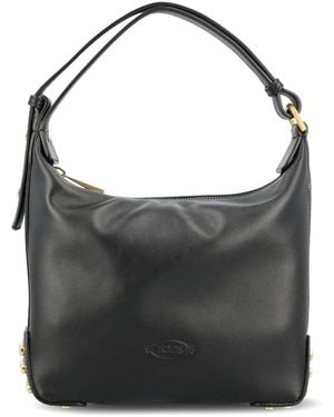 Tod's Mini Bag Metal Dots - Black
