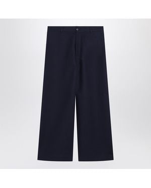 Acne Studios Satin Pants - Blue