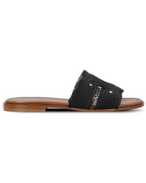 Celine Marina Canvas Slides - White