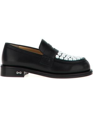 Mach & Mach Mach & Mach 'Sirene' Loafers - Black