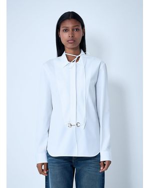 Gucci Horsebit Cotton Shirt - White