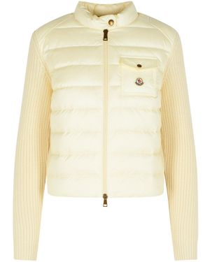 Moncler Tricot Cardigan - Natural