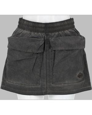 DIESEL Stylish Mini Skirt With Oversized Pocket - Black