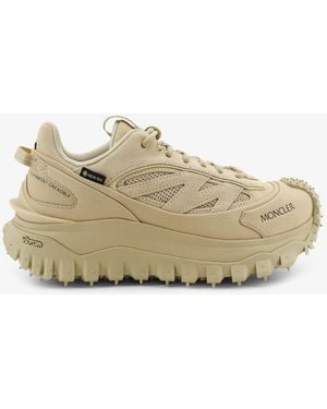Moncler Trailgrip Gore-Tex Sneakers With Side Logo - Natural