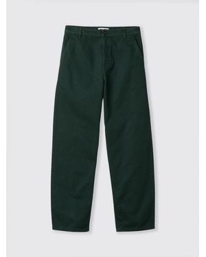 Miu Miu Gabardine Wide Leg Pants - Green