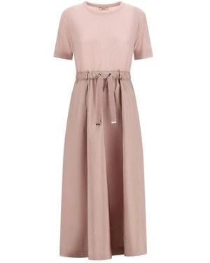Herno Midi Dresses - Pink