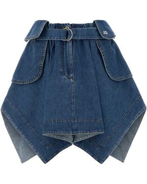 Loewe Denim Skirt - Blue
