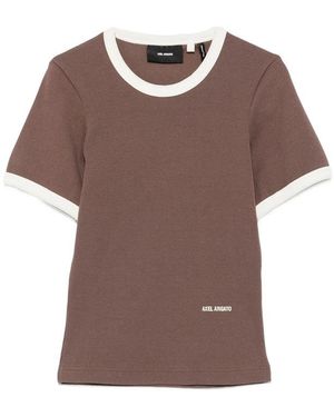 Axel Arigato T-Shirt Dahlia - Brown