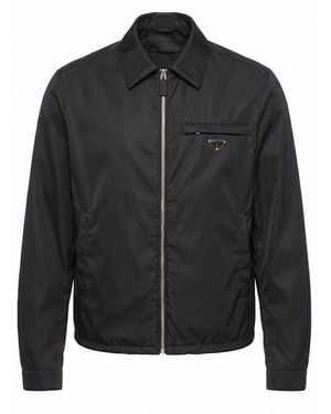 Prada Re-Nylon Blouson Jacket - Black