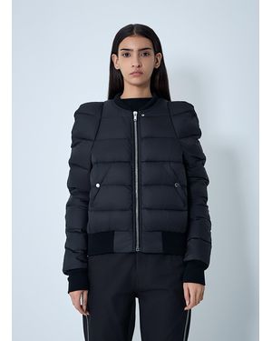 Rick Owens Duvet Bomber Coat - Blue