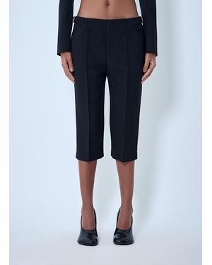Chloé Chloã Cropped Tailored Pants - Blue