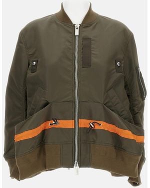 Sacai Nylon Jacket - Green