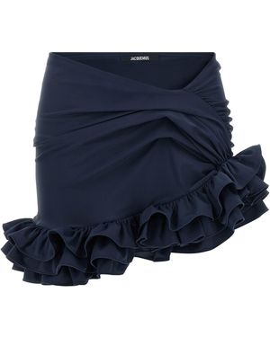 Jacquemus 'La Mini Jupe Playa' Skirt - Blue