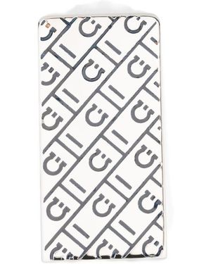 Ferragamo Tone Logo Bracelet Metal: 100. Brooches & Pins - White