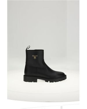 Celine Zipped Boot 35 - White