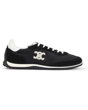 Celine Low Top Racer Sneakers Triomphe - Black