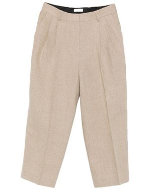 TOTEME Linen Pants - White
