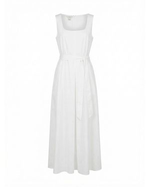 Malo Dress - White