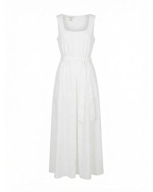 Malo Dress - White