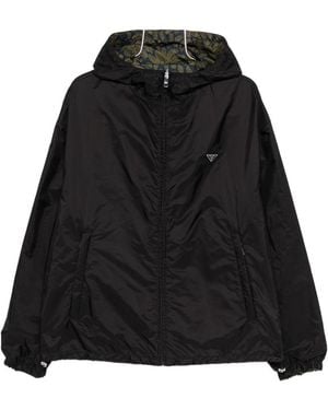 Prada Re-Nylon Down Jacket - Black
