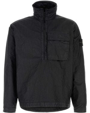 Stone Island Nylon Shirt - Black