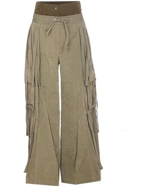 Dolce & Gabbana Dolce&Gabbana Waxed Faille Pants - Natural