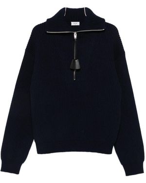 Celine Wool And Cashmere Sweater - Blue