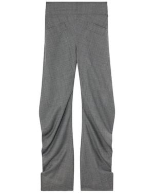 Ganni Wide Pants - Gray