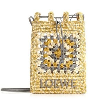 Loewe Paula's Ibiza Drawstring Pocket - Metallic