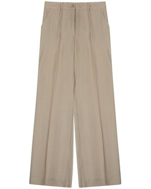 P.A.R.O.S.H. Viscose Pants Rania - Natural