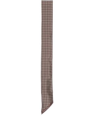 Tagliatore Silky Scarves - White