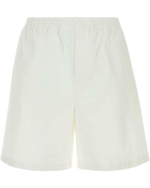 Gucci Cotton Bermuda Shorts - White
