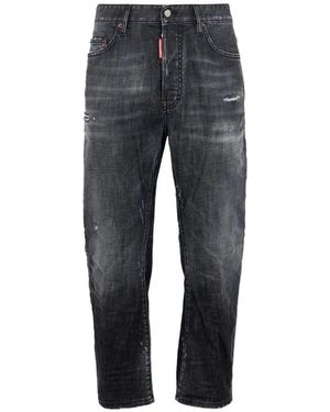 DSquared² 'Bro' 5 Pocket Jeans - Gray
