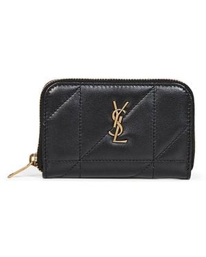 Saint Laurent Nappa Leather Jamie Coin Purse - Multicolor