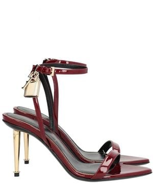 Tom Ford Padlock Heeled Sandals - Pink