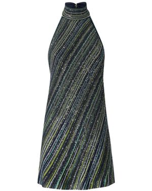 Missoni Striped Mini Dress - Blue