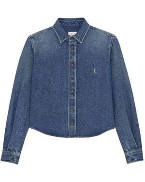 Saint Laurent Shirts - Blue