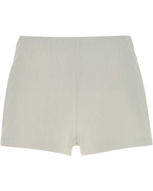 Gucci Stretch Nylon Shorts - Natural