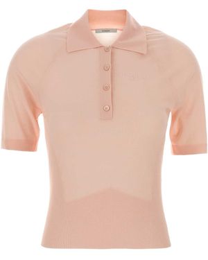 Givenchy Wool Polo Shirt - Pink