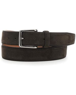 Tod's Suede Belt - Black