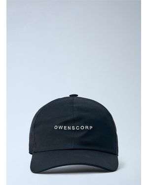 Rick Owens Embroidered Baseball Cap - Blue