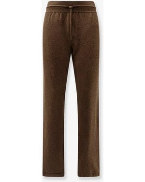 Loro Piana Merano Revamp Baby Cashmere Pants - Brown