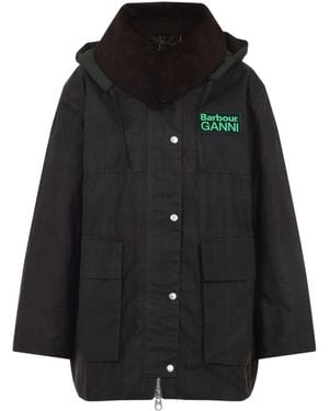 BARBOUR X GANNI Jackets - Black