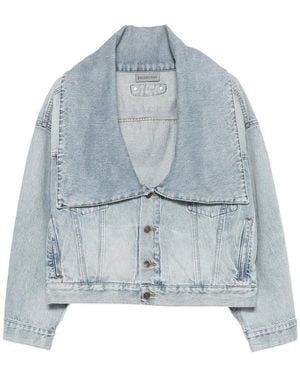 Balenciaga Jackets - Blue