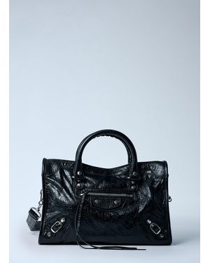 Balenciaga Small Le City Handbag - Black