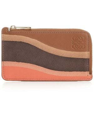 Loewe Card Holder With Coin Purse - Multicolor