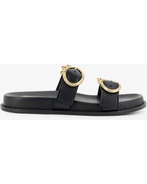 Dior Dior Leather Sandals - White